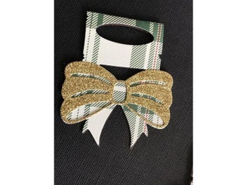 Listing 3 of 7 for METAL CUTTING DIES Cut 2pc Bag Topper Present Card Butterfly Handle