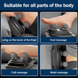 Listing 2 of 7 for Portable Handheld 4 Head Massager with Remote Control to Relieve Back, Neck