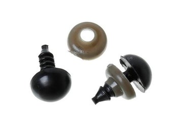 Listing 5 of 9 for 50/100pcs 5-16mm Eyeball Black Plastic Plush Safety Eyes For Toys Kids Diy