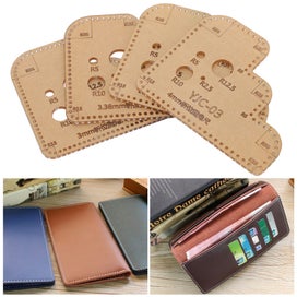 Listing 5 of 5 for leather acrylic marker ruler leather craft template diy acrylic template 4Pcs