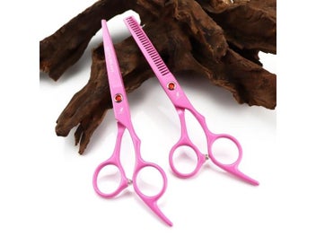 Listing 7 of 10 for 6 Inch Tooth Scissors Flat Scissors For Barbers And Hairdressers Special Fine