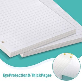 Listing 4 of 5 for A6 Refill Paper, 80 Pages A6 Loose Leaf Paper 6 Hole Notebook Refills For 6 Ring