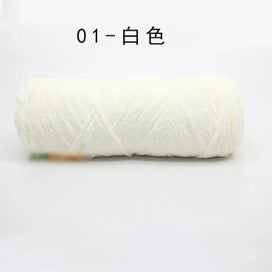 Listing 2 of 5 for 1pc 100g Chenille Silk Cotton Blended Yarn for Hand Knitting Soft Sweater CHK29M