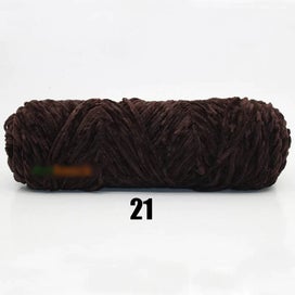 Listing 1 of 6 for 1pc 100g Chenille Silk Cotton Blended Yarn for Hand Knitting Soft Sweater CHK29M