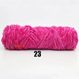 Listing 1 of 6 for 1pc 100g Chenille Silk Cotton Blended Yarn for Hand Knitting Soft Sweater CHK29M