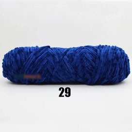 Listing 1 of 6 for 1pc 100g Chenille Silk Cotton Blended Yarn for Hand Knitting Soft Sweater CHK29M