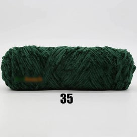 Listing 1 of 6 for 1pc 100g Chenille Silk Cotton Blended Yarn for Hand Knitting Soft Sweater CHK29M