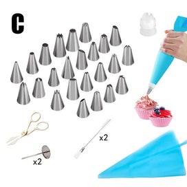 Listing 4 of 5 for Piping Nozzles Manga Pastelera Baking Piping Bag Nozzles for Cake Boquill CHK29M