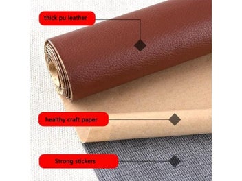 Listing 7 of 9 for 100x137cm DIY Leather Patch For Sofa Repair