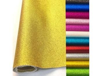 Listing 3 of 10 for Frosted Glitter Vinyl Sewing Fabric For Crafts DIY