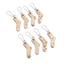 Listing 2 of 5 for wooden stitch markers wooden removable stitch markers wooden crochet stitch