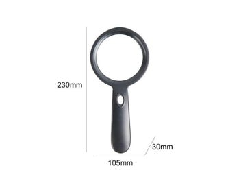 Listing 8 of 10 for 30X Hand Held Large Reading Magnifying Glasses With 12 LED Illuminated Light
