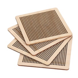 Listing 1 of 5 for wooden hollow stitching board stitching supplies Wooden Hollow Stitching Board
