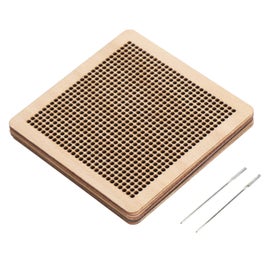 Listing 4 of 5 for wooden hollow stitching board stitching supplies Wooden Hollow Stitching Board