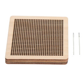 Listing 5 of 5 for wooden hollow stitching board stitching supplies Wooden Hollow Stitching Board