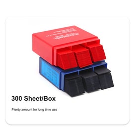 Listing 7 of 7 for Dental Articulating Paper Dentista Blue Red Double-sided Bite Strips