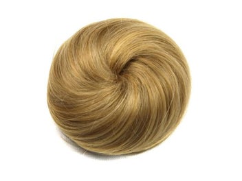 Listing 3 of 9 for Adjustable Synthetic Hair Bun Chignon For Women Curly Updo