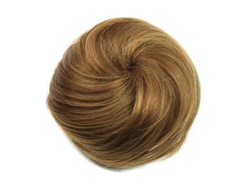 Listing 4 of 9 for Adjustable Synthetic Hair Bun Chignon For Women Curly Updo