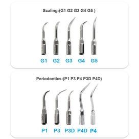 Listing 4 of 7 for 1Pcs Dental Ultrasonic Scaler Scaling Tips Denspay Periodontics