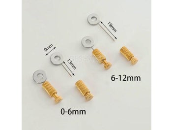 Listing 6 of 10 for Leather Craft Tools 2Pcs Pin Spring Clip For Leather Fixing