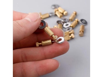 Listing 7 of 10 for Leather Craft Tools 2Pcs Pin Spring Clip For Leather Fixing