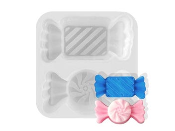 Listing 1 of 9 for DIY Biscuit Shape Candle Silicone Mold Home Cars Aromatherapy Decoration