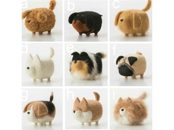 Listing 2 of 4 for 1SET Animals Dog Puppy Handmade Felt Craft DIY Poked Set Handcraft Wool Felt