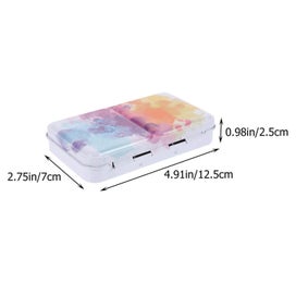 Listing 2 of 2 for 1 Set Portable Watercolor Box Watercolor Paint Pan Watercolor Pigment Box