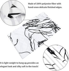 Listing 2 of 3 for Black & White Love Kiss Abstract Art Canvas Painting Wall Art Picture