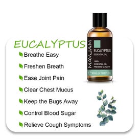 Listing 3 of 5 for MAYJAM 30ml Essential Oils For Humidifier Diffuser Lavender Jasmine Eucal CHK29M