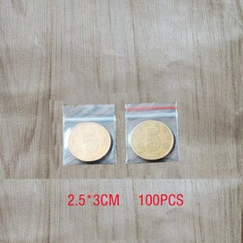 Listing 1 of 4 for Small self-sealing bag transparent food storage medicine jewelry packagin CHK29M