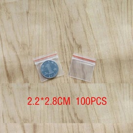 Listing 1 of 5 for Small self-sealing bag transparent food storage medicine jewelry packagin CHK29M
