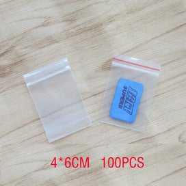 Listing 1 of 5 for Small self-sealing bag transparent food storage medicine jewelry packagin CHK29M