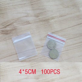 Listing 1 of 5 for Small self-sealing bag transparent food storage medicine jewelry packagin CHK29M