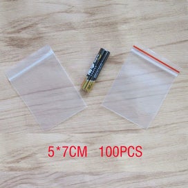 Listing 1 of 5 for Small self-sealing bag transparent food storage medicine jewelry packagin CHK29M