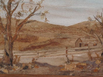 Listing 3 of 13 for E Church (Kamo) - House In The Country With Hills & Trees Original Bark Picture