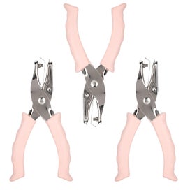 Listing 5 of 5 for paper hole cutter single hole puncher punching forceps 3Pcs Manual Hole Puncher