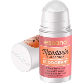 Listing 2 of 2 for Essano Roll On Natural Deodorant Mandarin & Aloe Vera 50mL