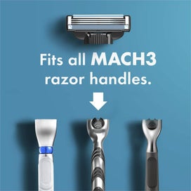 Listing 6 of 6 for Gillette Mach3+ Razor & 2 Refills 1pack