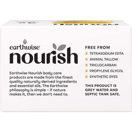 Listing 4 of 5 for Earthwise Nourish Soap Lemongrass & Manuka Honey 90g bars 3pack