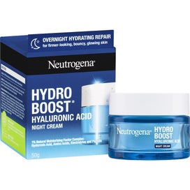 Listing 3 of 5 for Neutrogena Hydro Boost Night Cream Hyaluronic Acid 50g