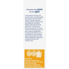 Listing 3 of 7 for Nivea Sun Sunscreen Uv Face Sensitive Spf 50 50mL