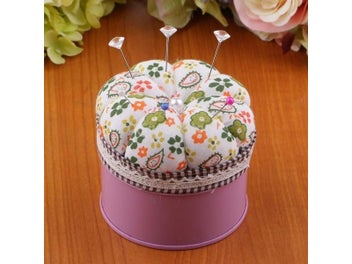 Listing 5 of 10 for Pin Cushion Pincushion With Storage Box Needles Holder Sewing Tools DIY Sewer