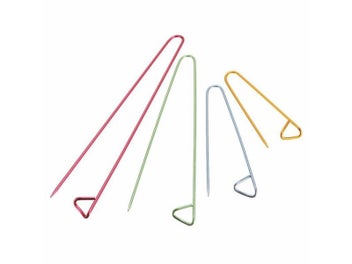 Listing 6 of 10 for 6pcs Random Color Aluminum Marker Pins For Knitting Crochet