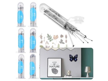 Listing 3 of 10 for 100Pcs Stainless Steel Specimen Needle Insect Pins With Plastic Box For School