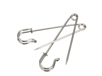 Listing 5 of 9 for 10/25PCS Stainles Steel Big Jumbo Safety Pin Blanket Crafting DIY For Wedding