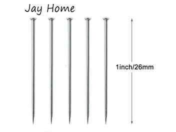 Listing 5 of 9 for 2000pcs Sewing Pins 26mm Head Pins Fine Satin Pin Straight For Dressmaker