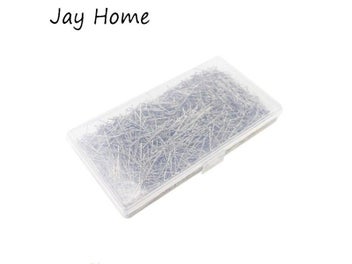 Listing 7 of 9 for 2000pcs Sewing Pins 26mm Head Pins Fine Satin Pin Straight For Dressmaker