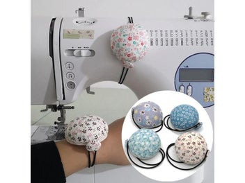 Listing 3 of 10 for Lovely Wrist Strap Sewing Needle Pin Cushion DIY Craft Tool For Stitch