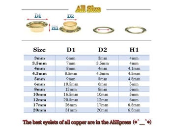Listing 5 of 10 for Eyelet Eyelets